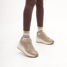 SNEAKERS ZEPPA TAUPE 