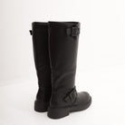 STIVALE BIKER ALTO NERO 