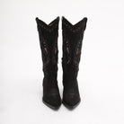 TEXANO RICAMO FORATO NERO<BR/> 