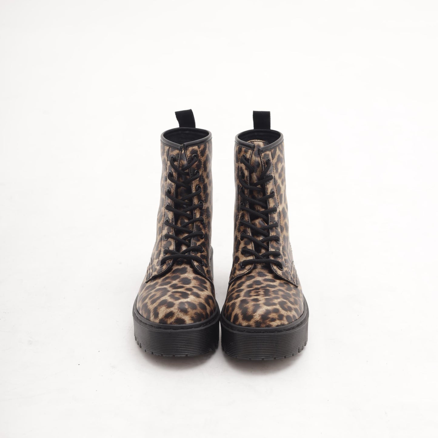 ANFIBIO 8 BUCHI PLATFORM LEOPARDO MT89PULE CHOCOLA