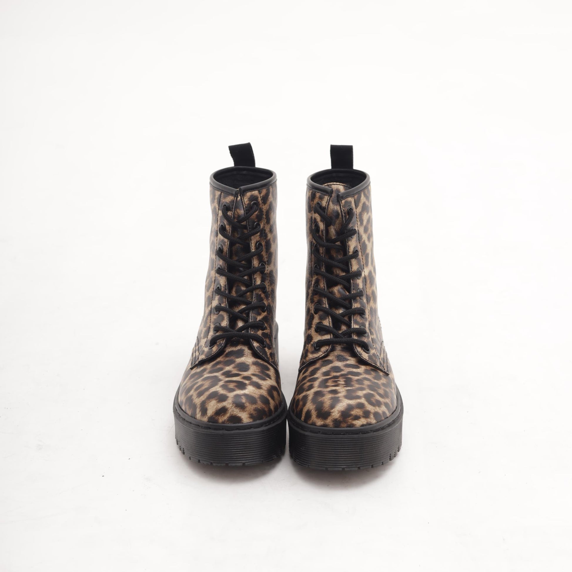 ANFIBIO 8 BUCHI PLATFORM LEOPARDO MT89PULE CHOCOLA