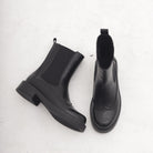STIVALETTO CHELSEA BROGUE NERO 