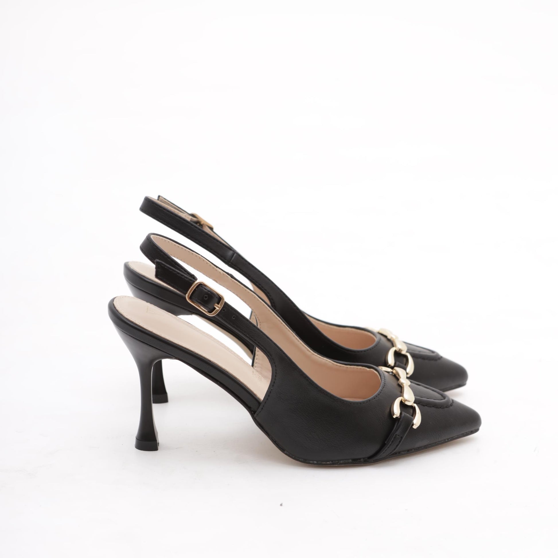 SLINGBACK MORSETTO NERO 