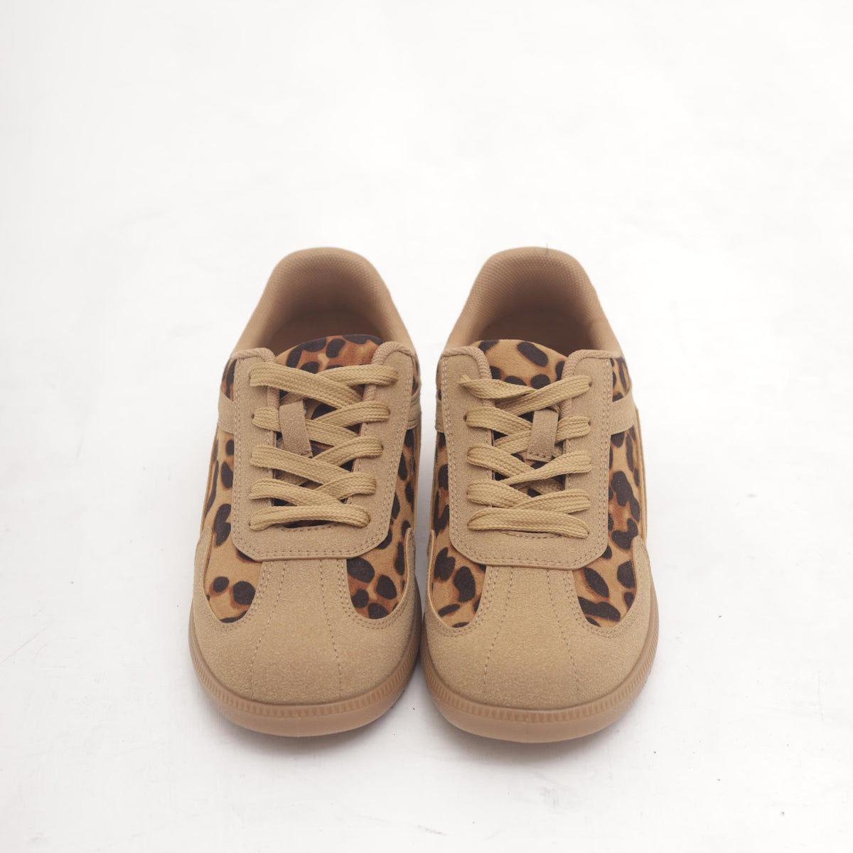 SNEAKERS FLAT ANIMALIER CUOIO 