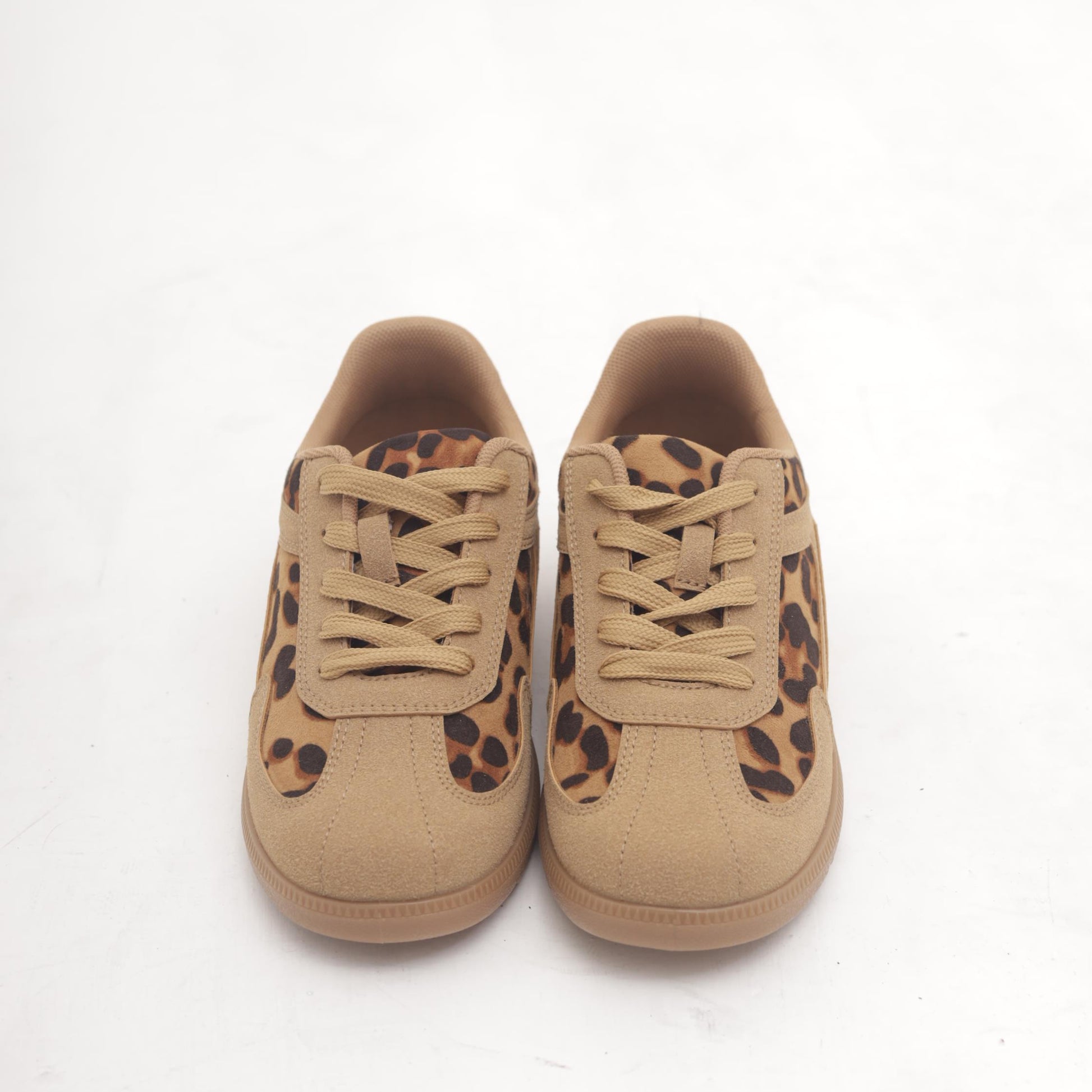 SNEAKERS FLAT ANIMALIER NERO 
