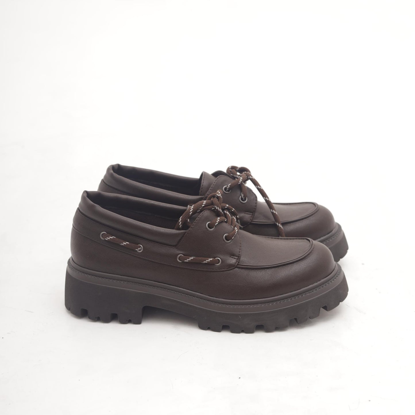 SCARPA STRINGATA VELA TESTA DI MORO MP70027-3PTM CHOCOLA