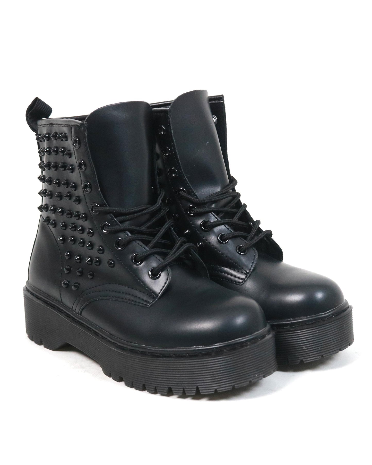 ANFIBIO 8 BUCHI PLATFORM BORCHIE NERO 