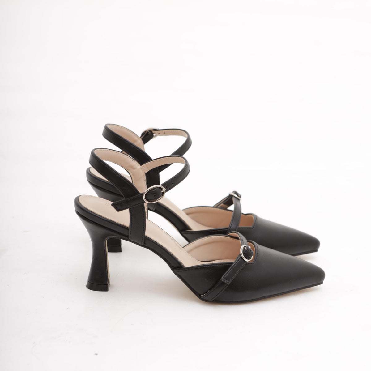 DECOLLETE' PIXIE CINTURINO NERO 