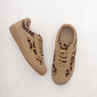 SNEAKERS FLAT ANIMALIER NERO 