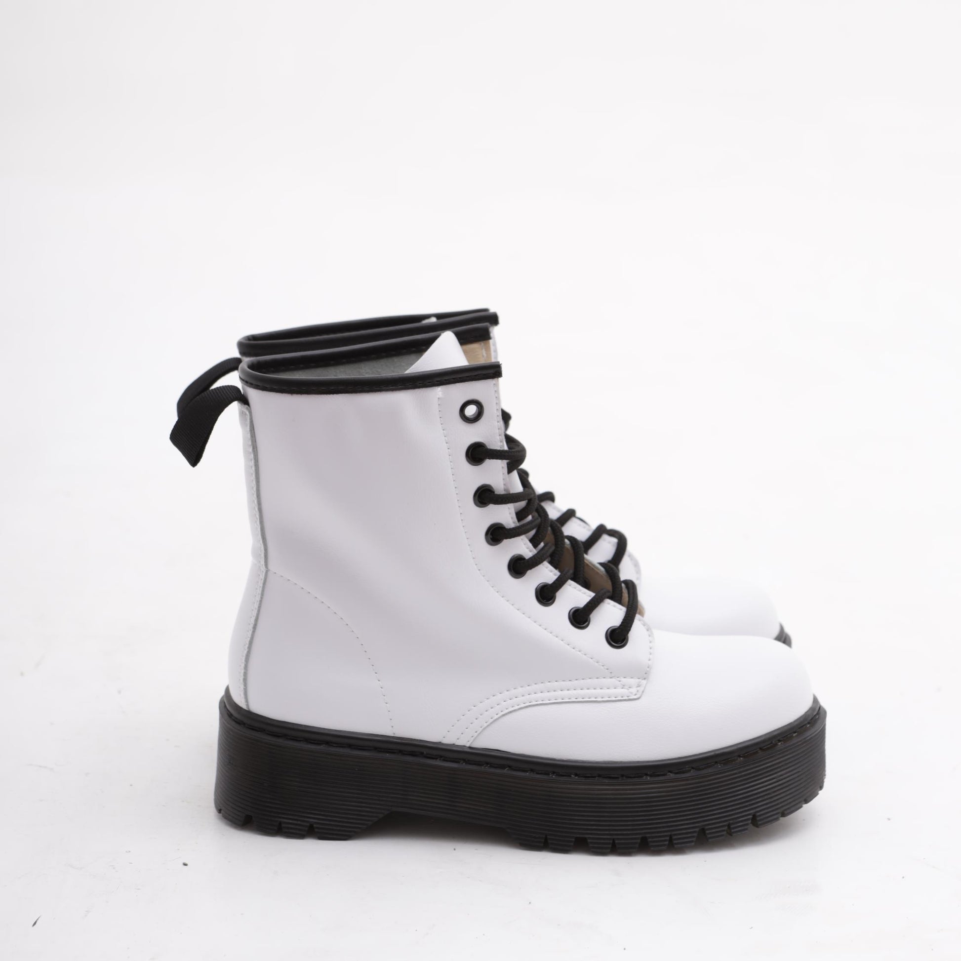 ANFIBIO 8 BUCHI PLATFORM BIANCO MT89PUBI CHOCOLA