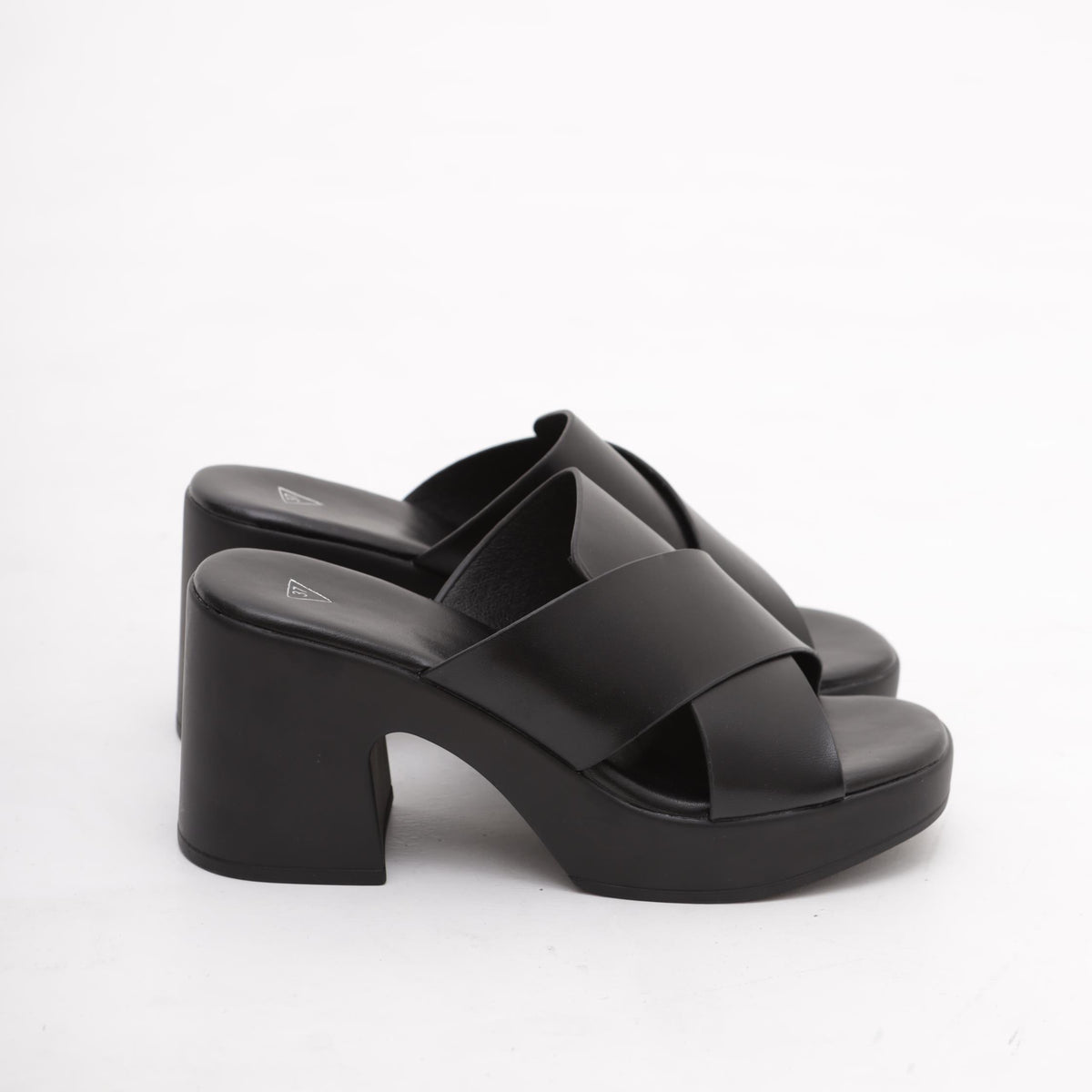 SANDALI INCROCIO NERO 
