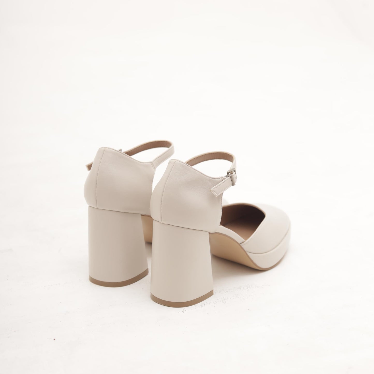 DECOLLETE' D'ORSAY PLATEAU BEIGE 