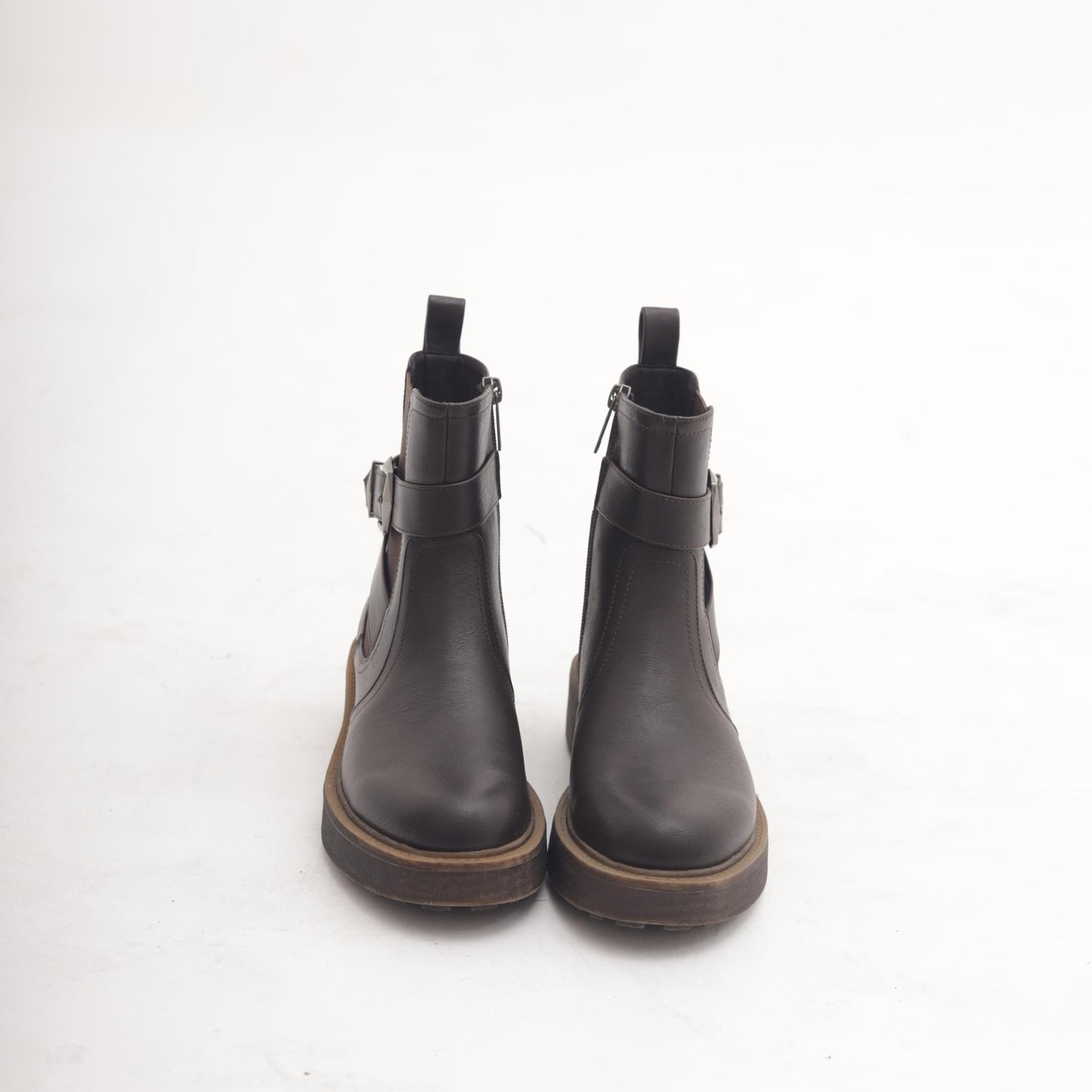 STIVALETTO ELASTICO E ZIP TESTA DI MORO MP2746-1PUTM CHOCOLA