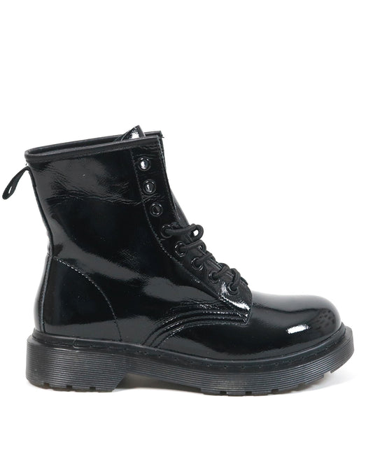 ANFIBIO 8 BUCHI VERNICE NERO MT88ABPUNE CHOCOLA