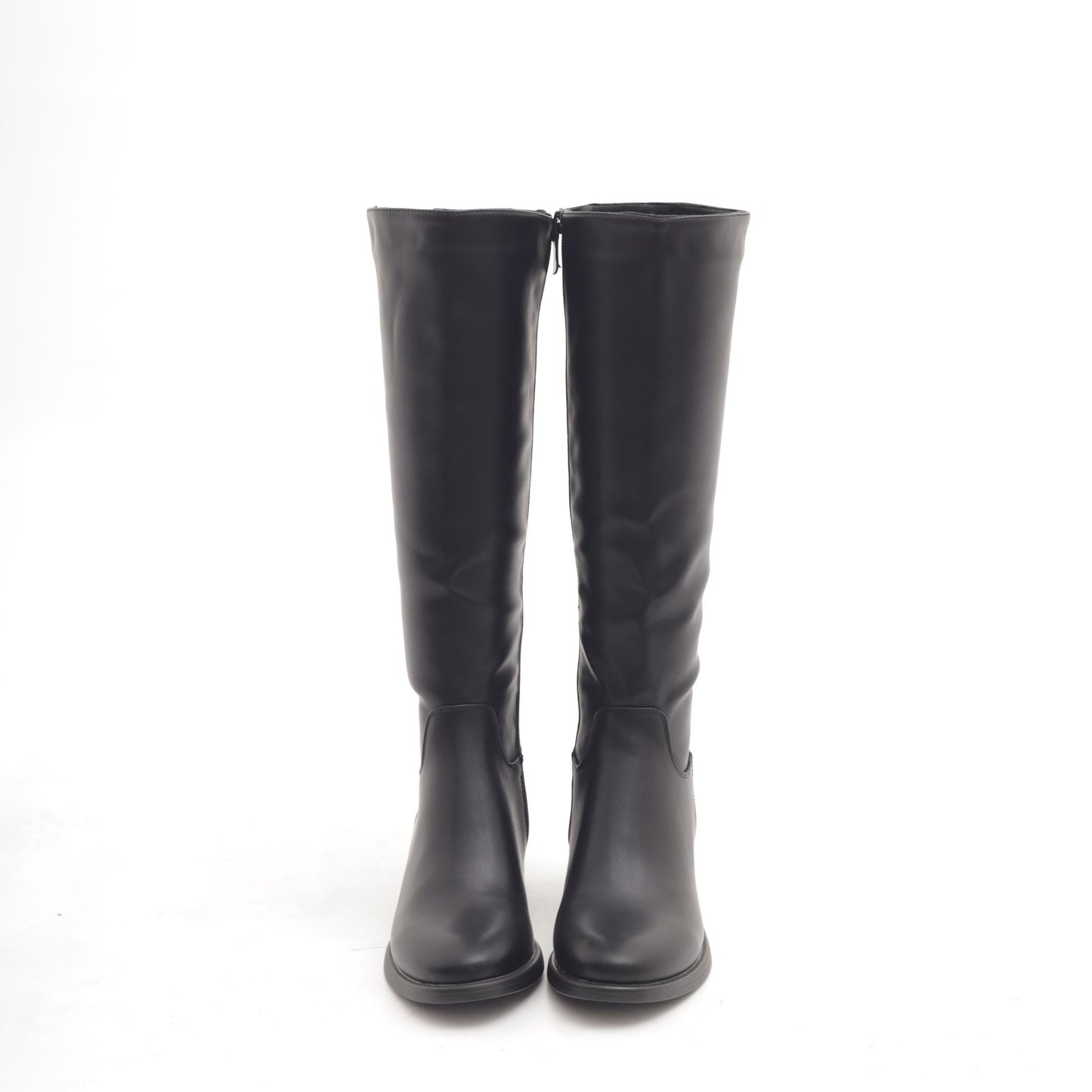 STIVALE ALTO LISCIO NERO MP356-2PUNE CHOCOLA