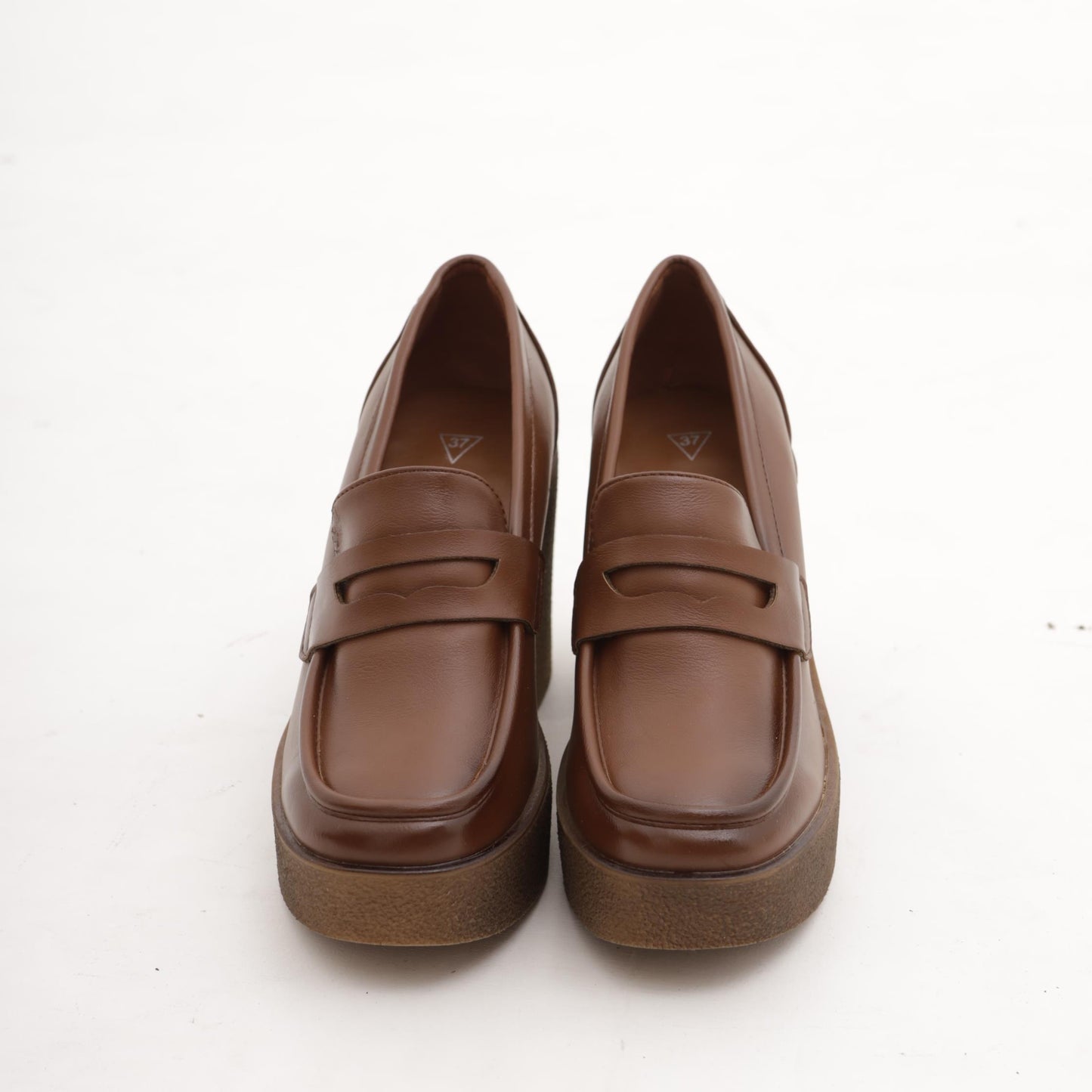 MOCASSINO CHUNKY LISCIO CUOIO 