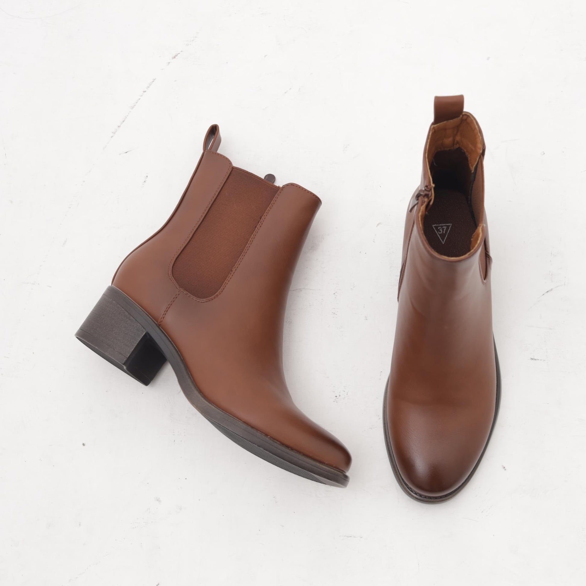 STIVALETTO CLASSIC ELASTICO NERO MP356-1PUCU CHOCOLA