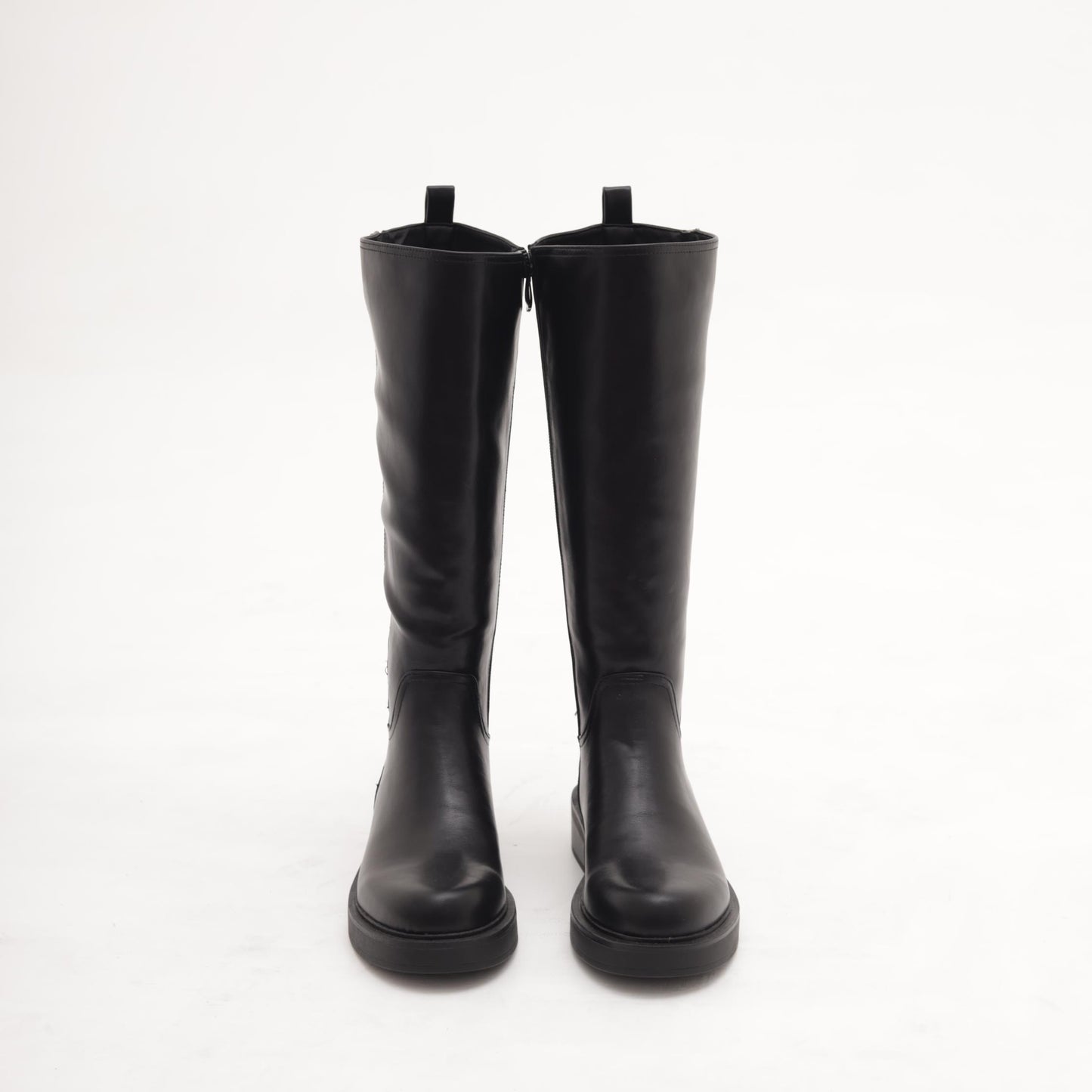 STIVALE ZIP ESTERNA NERO 