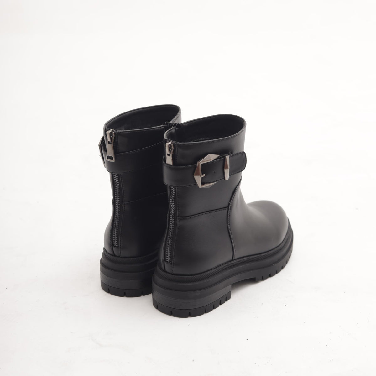 STIVALETTO CINTURINO NERO 