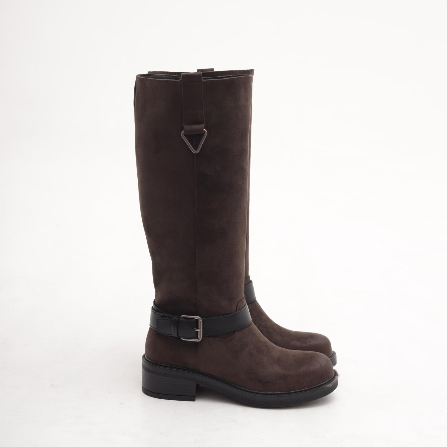 STIVALE BIKER CINTURINO TESTA DI MORO MP2743-2MFTM CHOCOLA