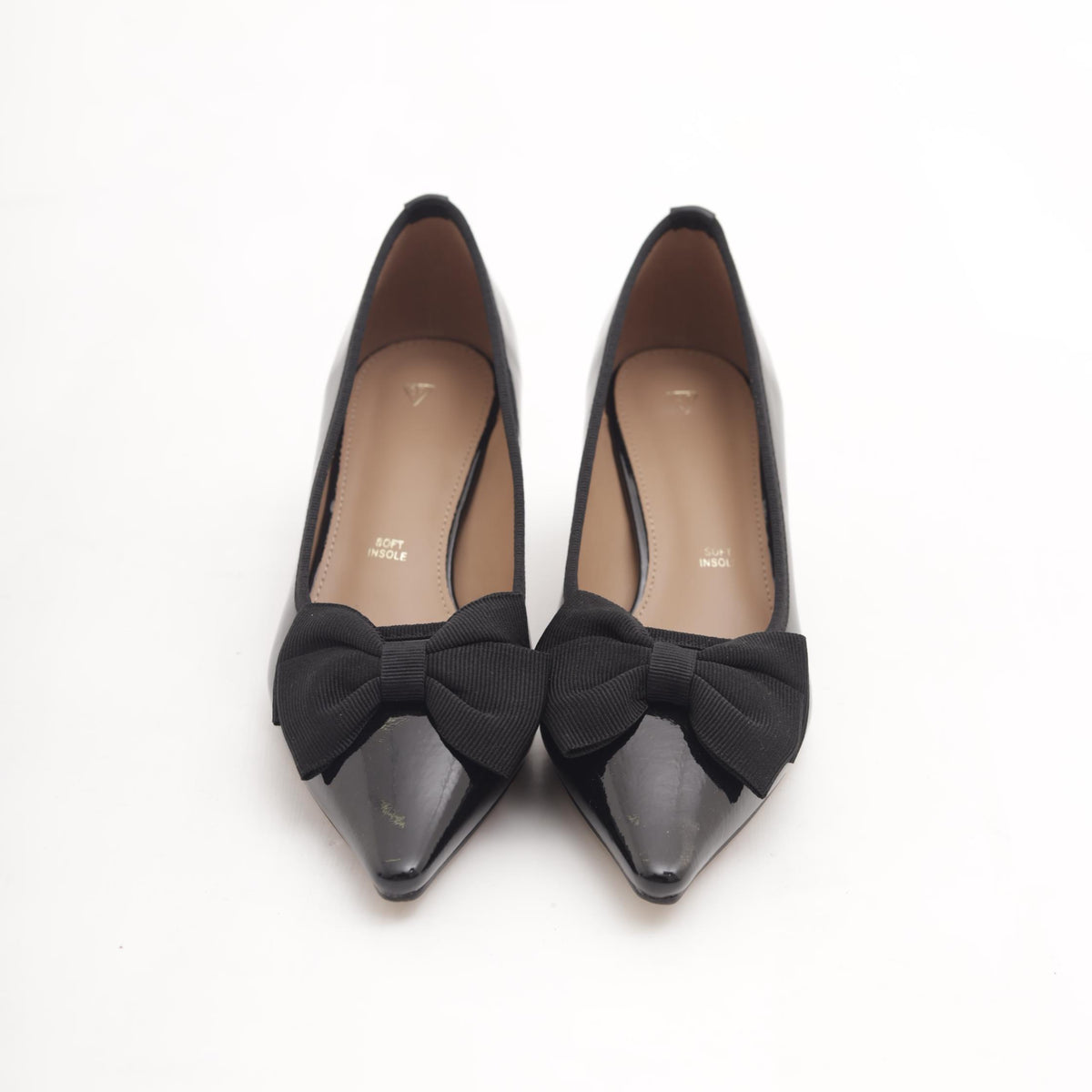 DECOLLETE FIOCCO NERO 