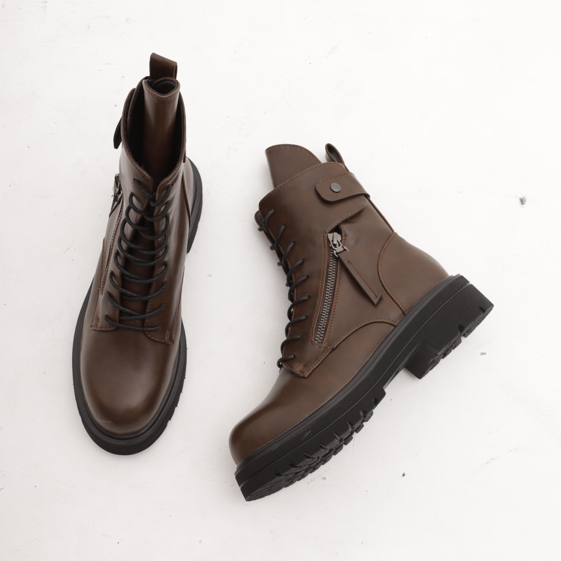 ANFIBIO ZIP CINTURINO TESTA DI MORO 