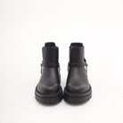 STIVALETTO BASSO ELASTICO E GHETTA NERO 