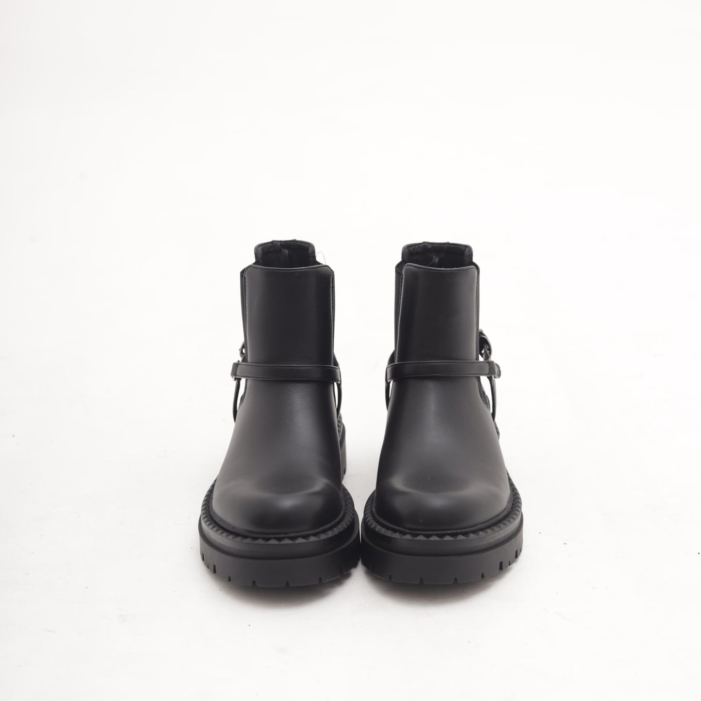 STIVALETTO BASSO ELASTICO E GHETTA NERO 