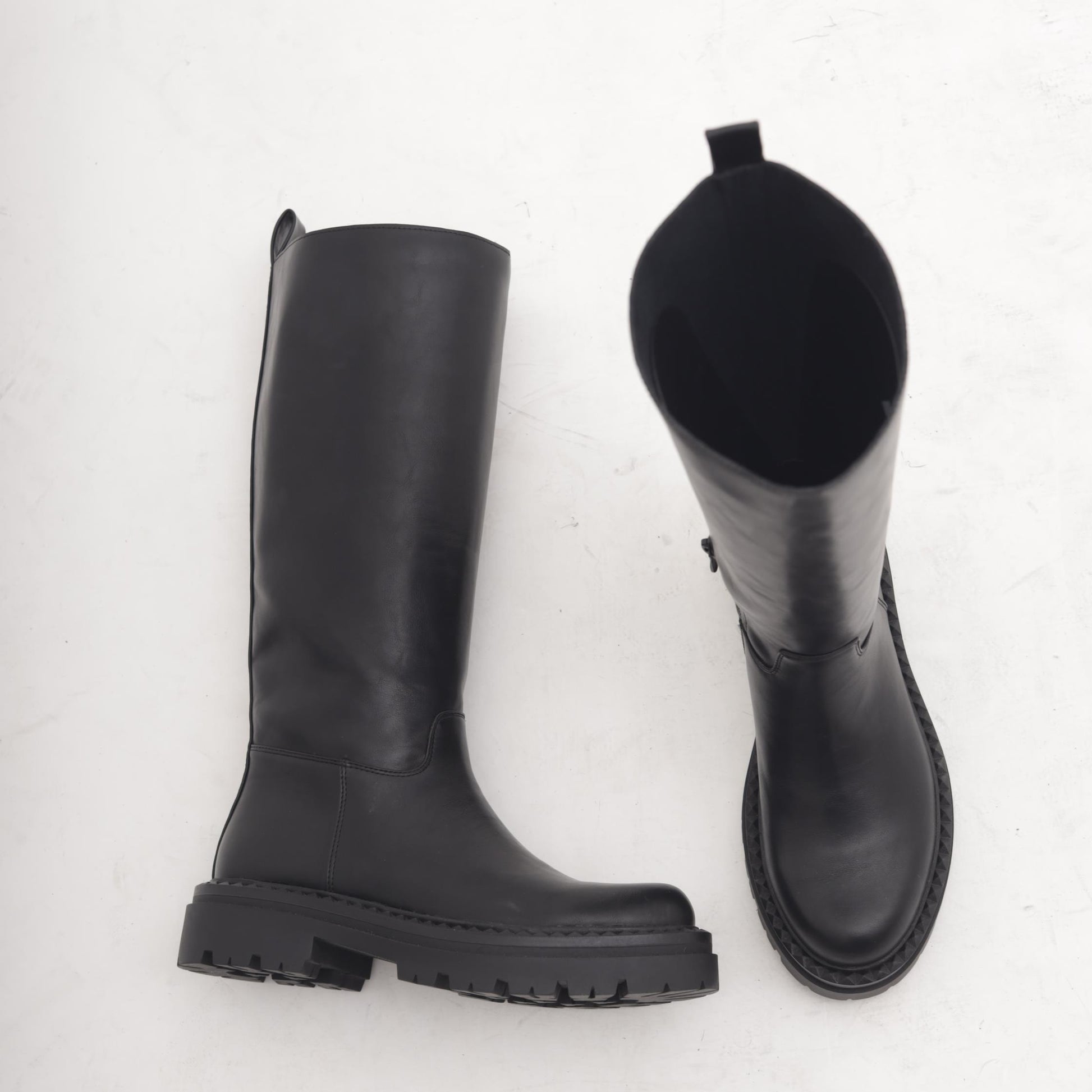 STIVALE LISCIO NERO MP2748-4PUNE CHOCOLA