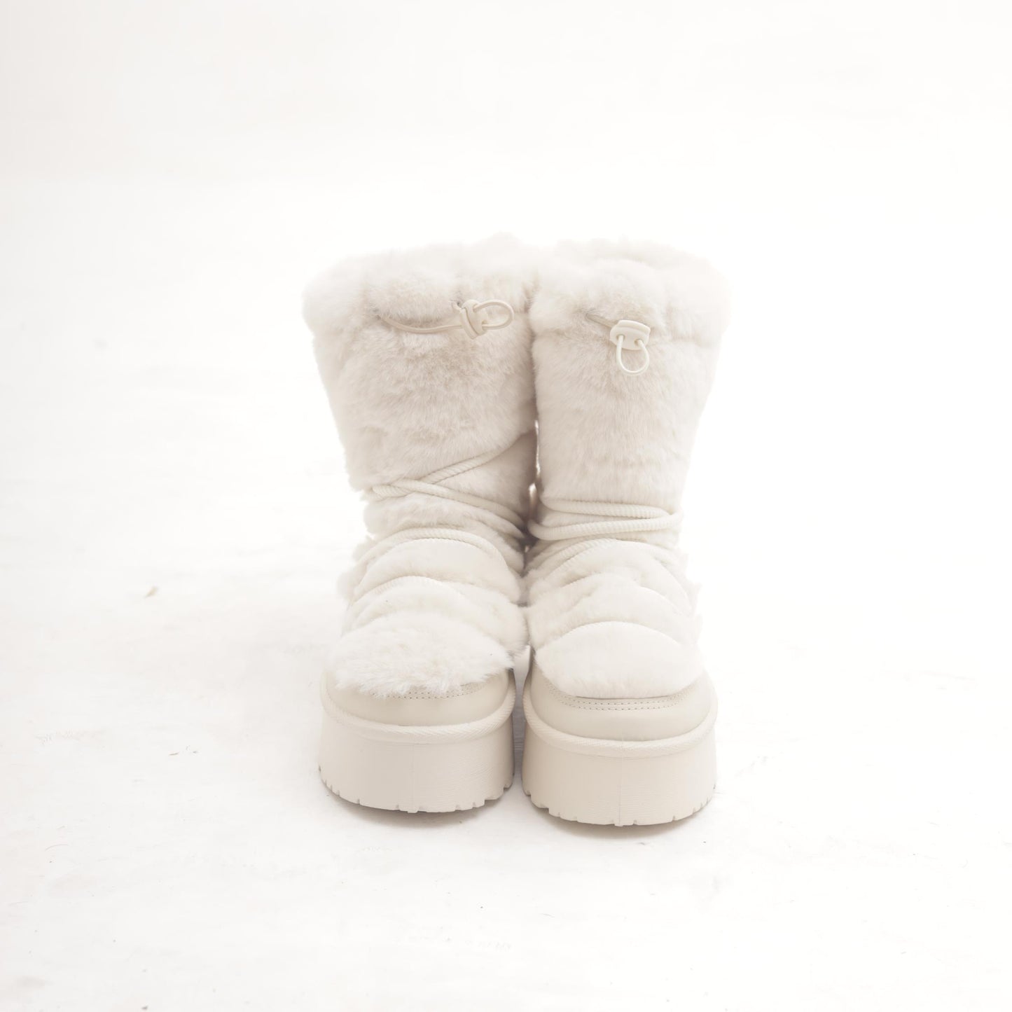 STIVALETTO MAMMUT LACCI FUR PANNA 
