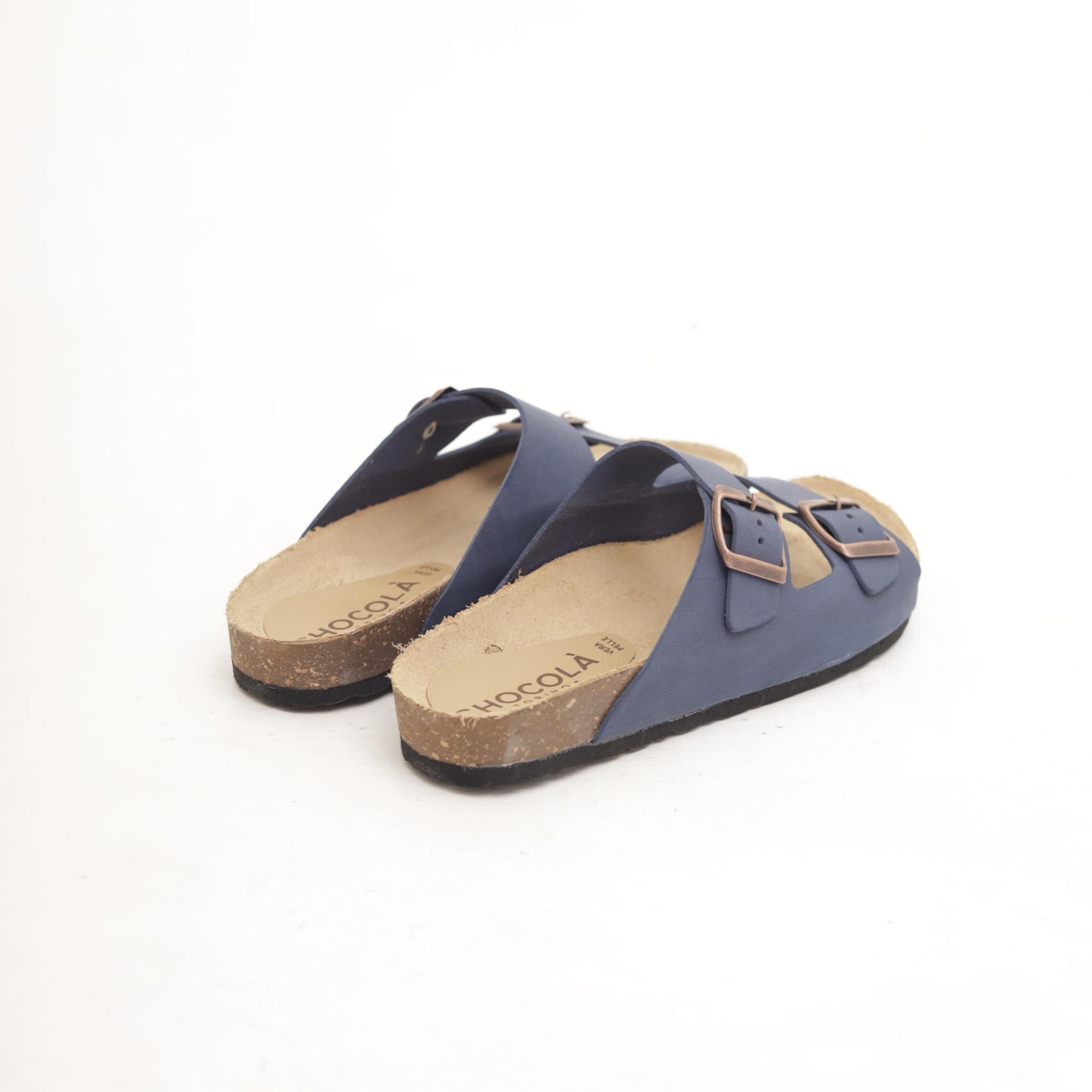 SANDALO BIO DOPPIA FASCIA BLU 