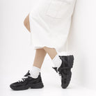SNEAKERS TRACK NERO<BR/> 