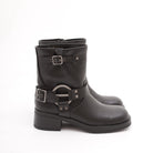 BIKER BASSO QUADRATO NERO 