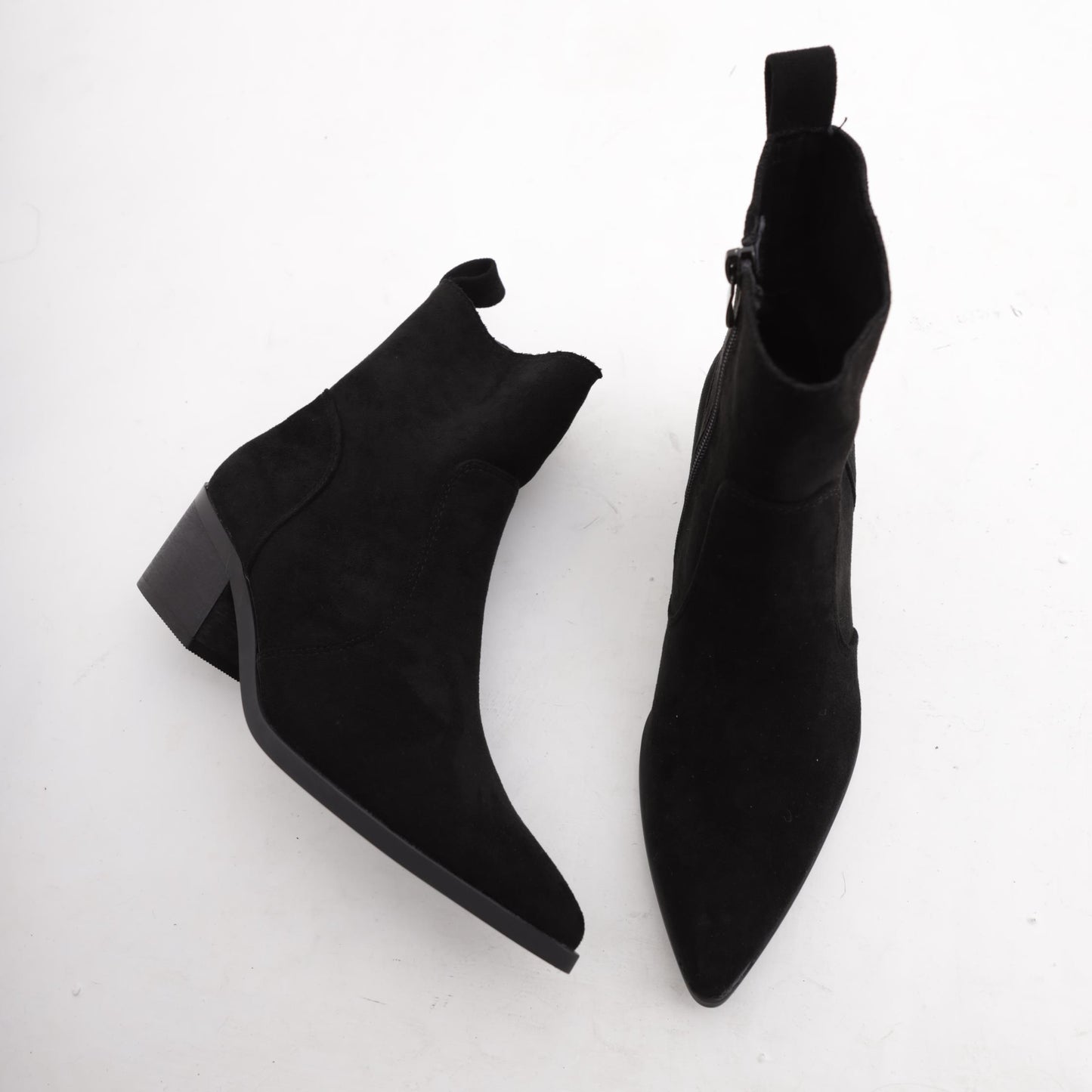 TRONCHETTO TEXANO LISCIO NERO MP630PUNE CHOCOLA