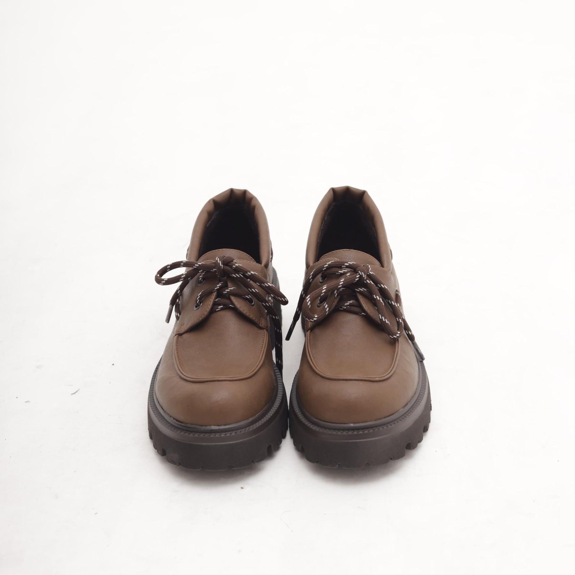 SCARPA STRINGATA VELA CUOIO MP70027-3PCU CHOCOLA