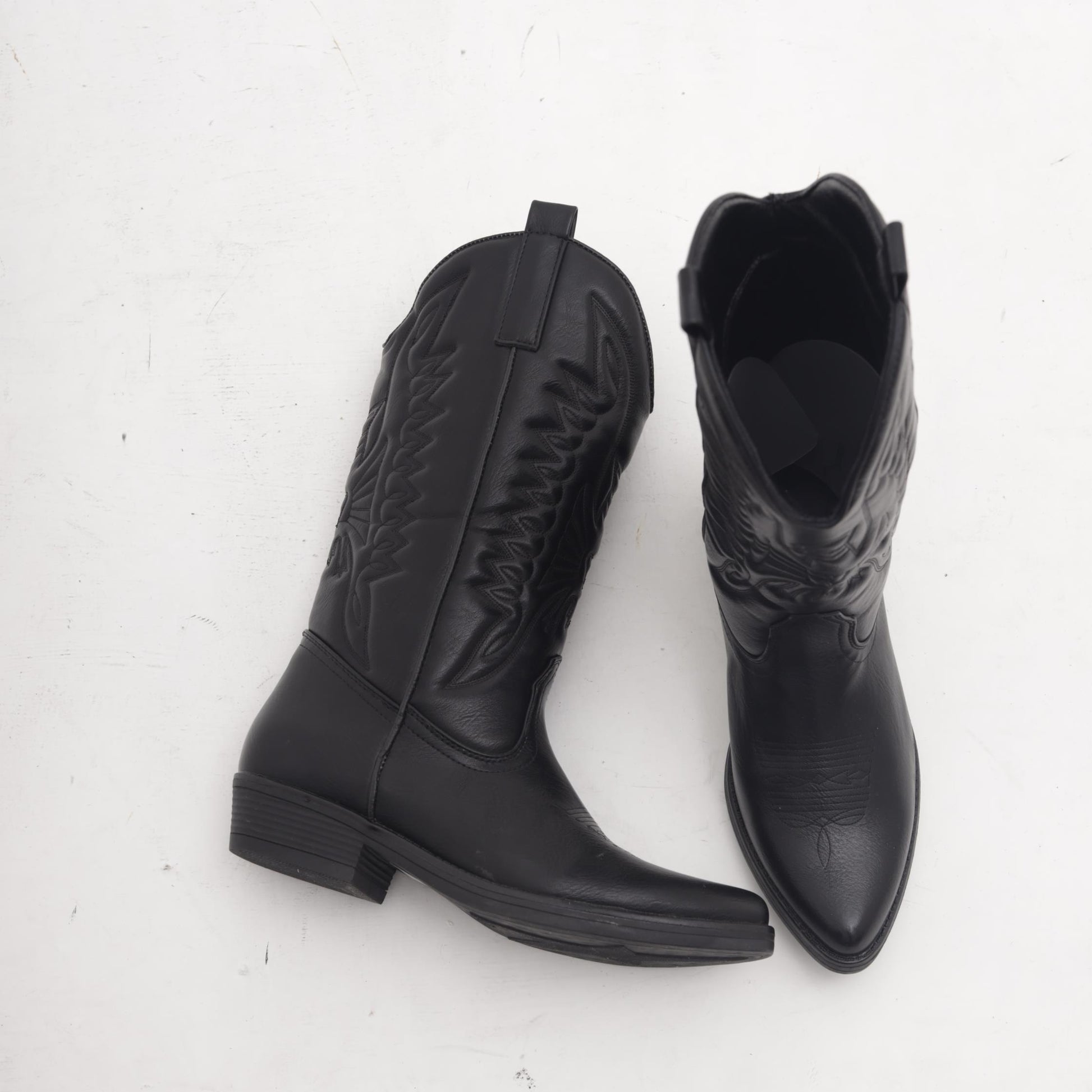 CAMPEROS BASSO RICAMO NERO C19004-4PN CHOCOLA