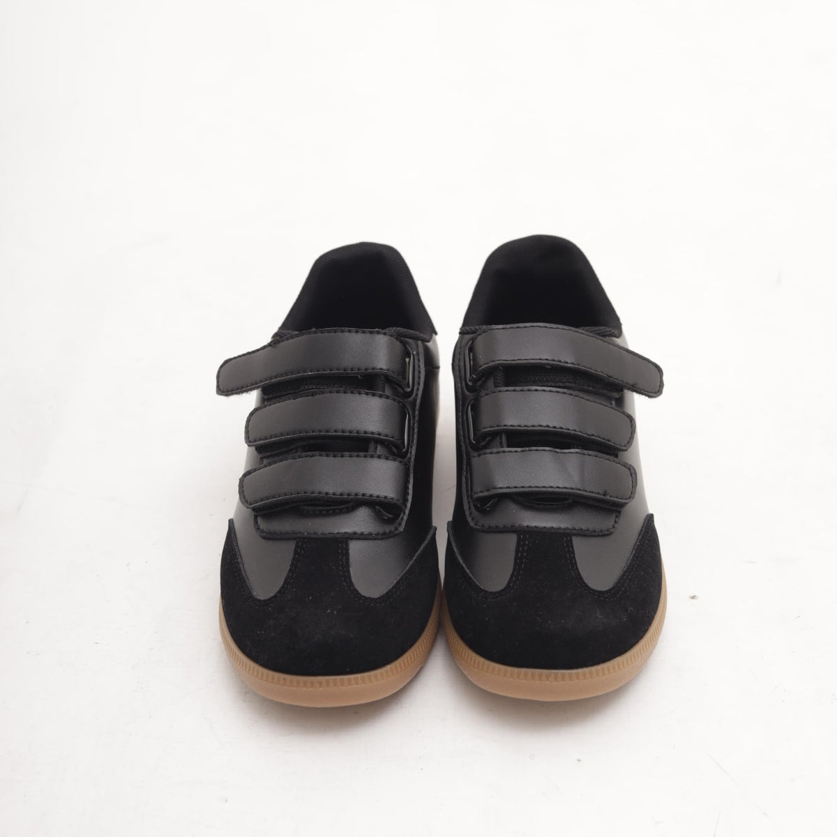 SNEAKERS FLAT STRAPPO NERO 