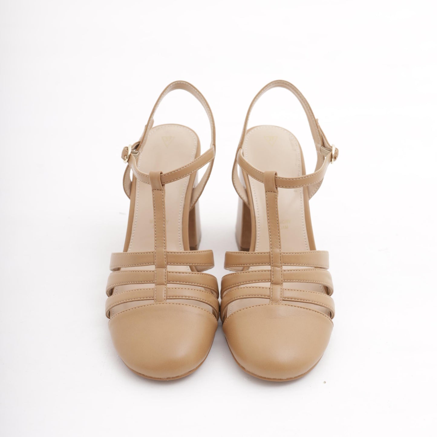 DECOLLETE' PIXIE CAGE CUOIO 