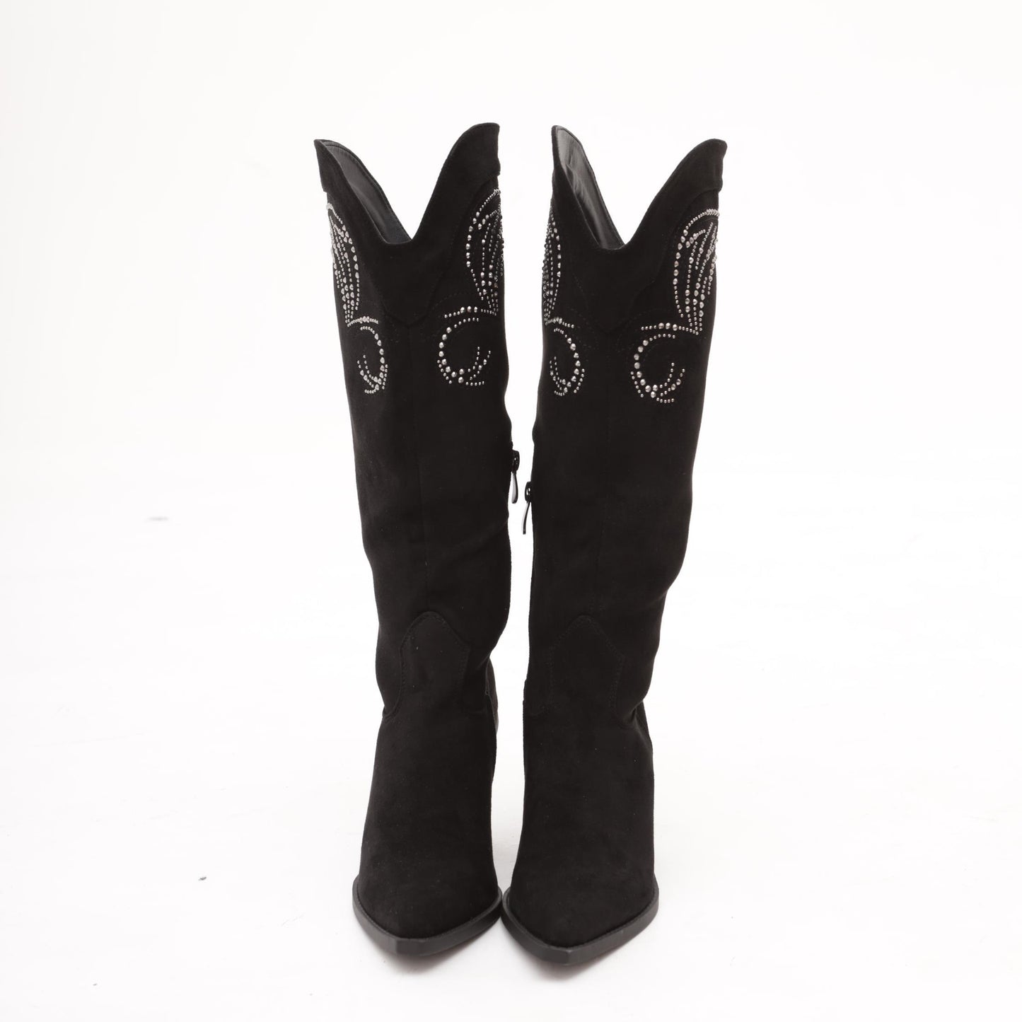 STIVALE CAMPEROS STRASS NERO<BR/> 