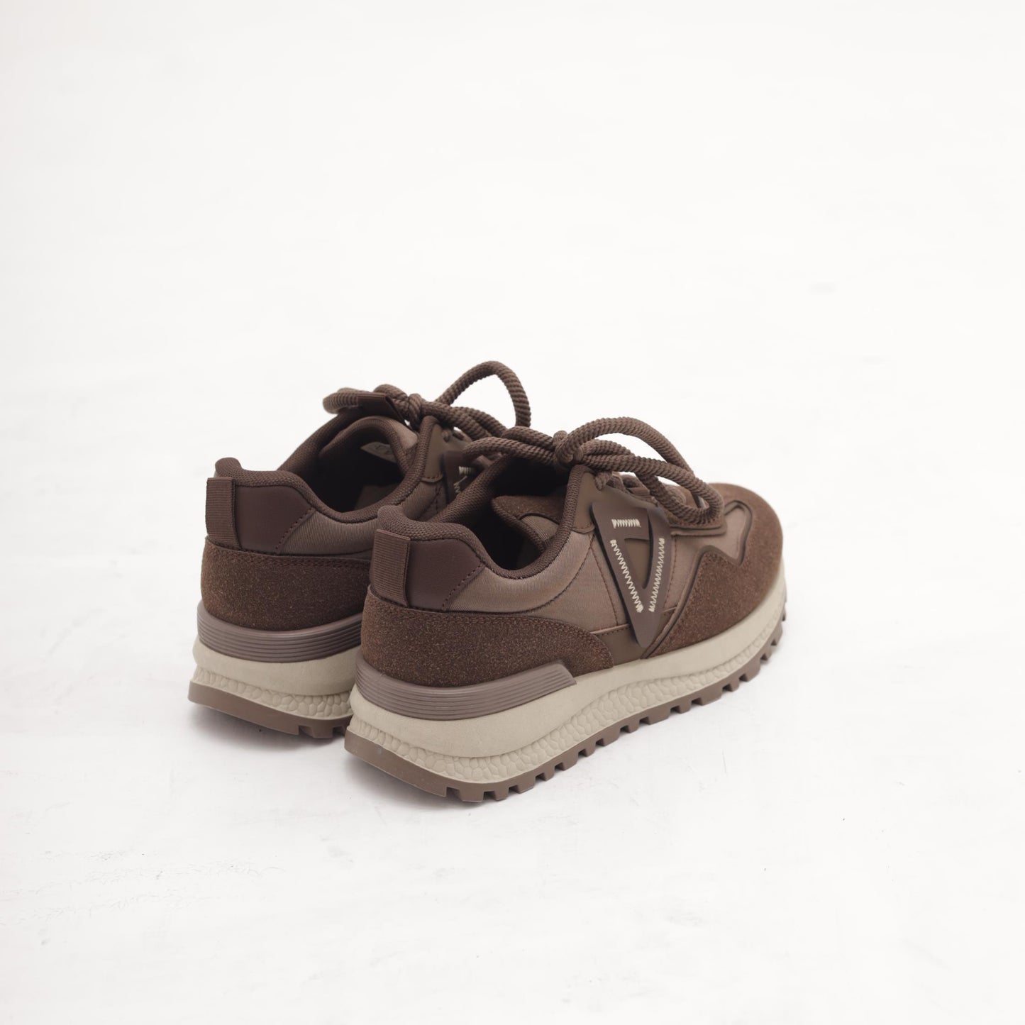 SNEAKERS RUNNING TRIANGLE TESTA DI MORO MP903-5PUTM CHOCOLA