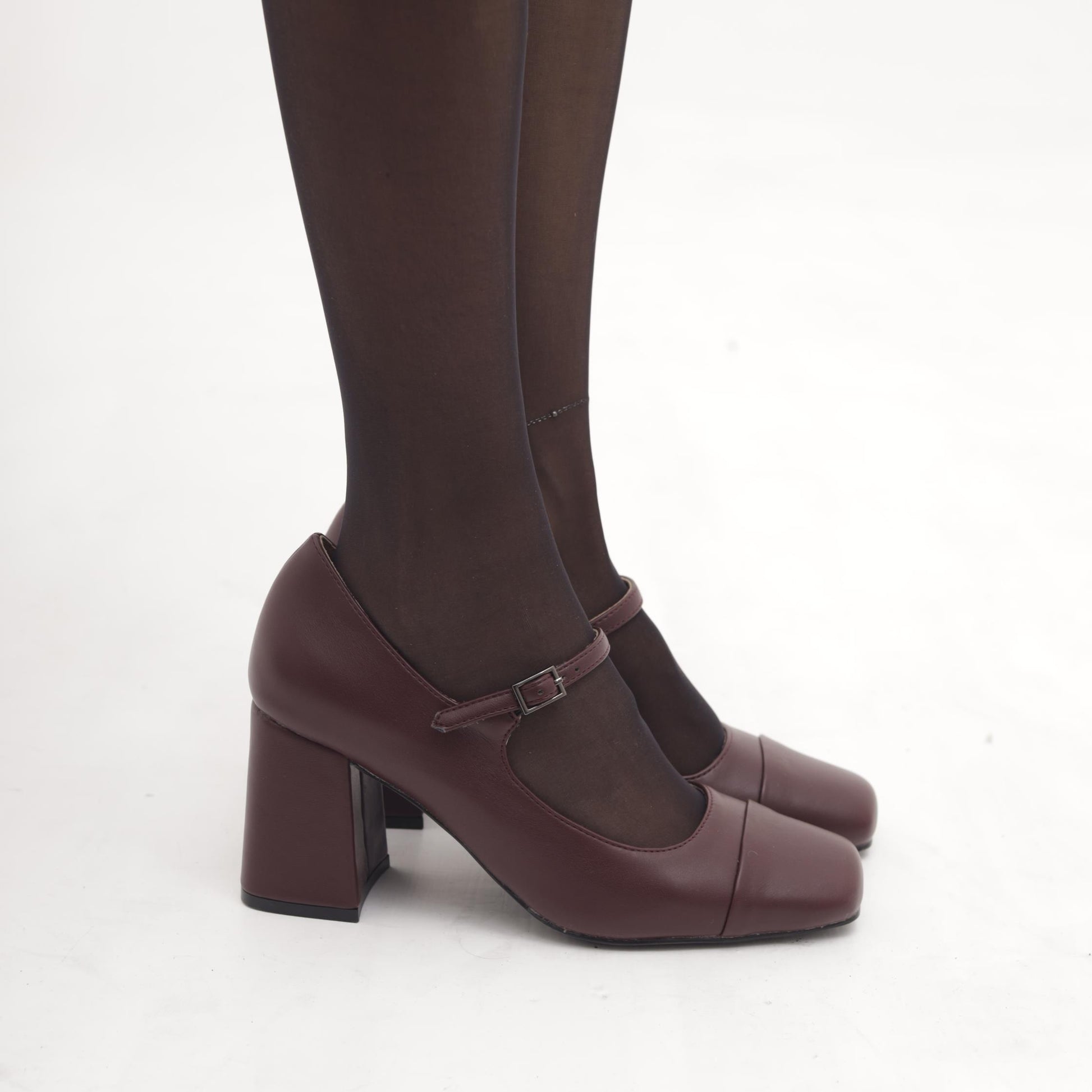 MARY JANE QUADRATA BORDEAUX MP2735-1PUBR CHOCOLA