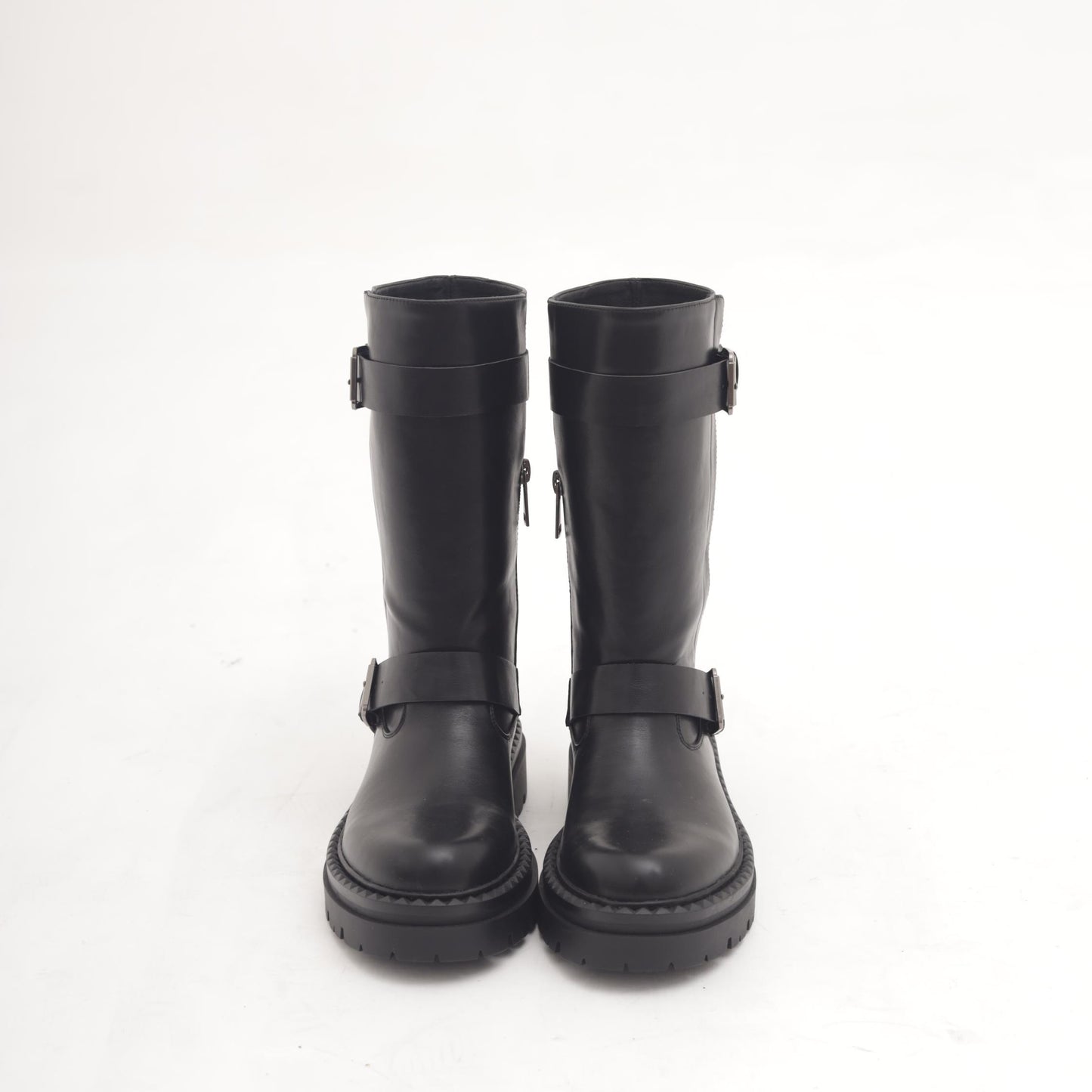 STIVALE BIKER ALTO NERO 