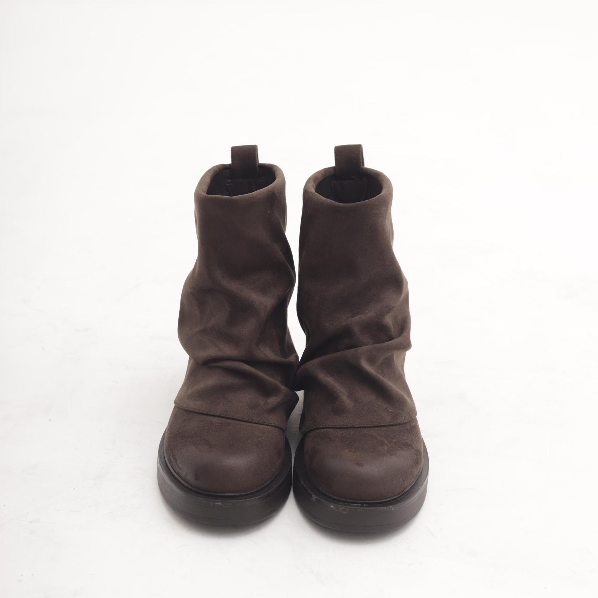 TRONCHETTO BASSO RISVOLTATO TESTA DI MORO MP2744-5MFTM CHOCOLA