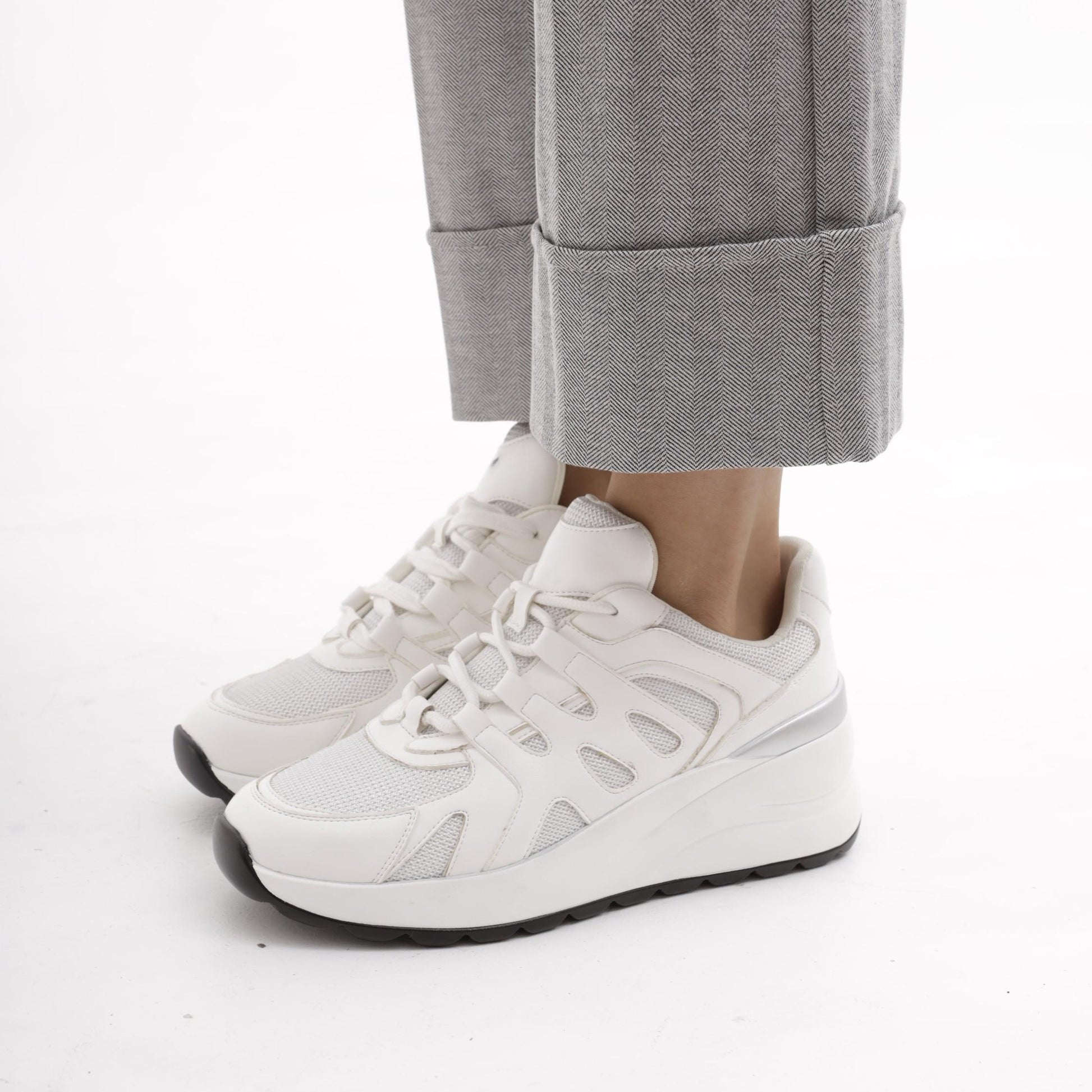 SNEAKERS ZEPPA SHINY BIANCO 