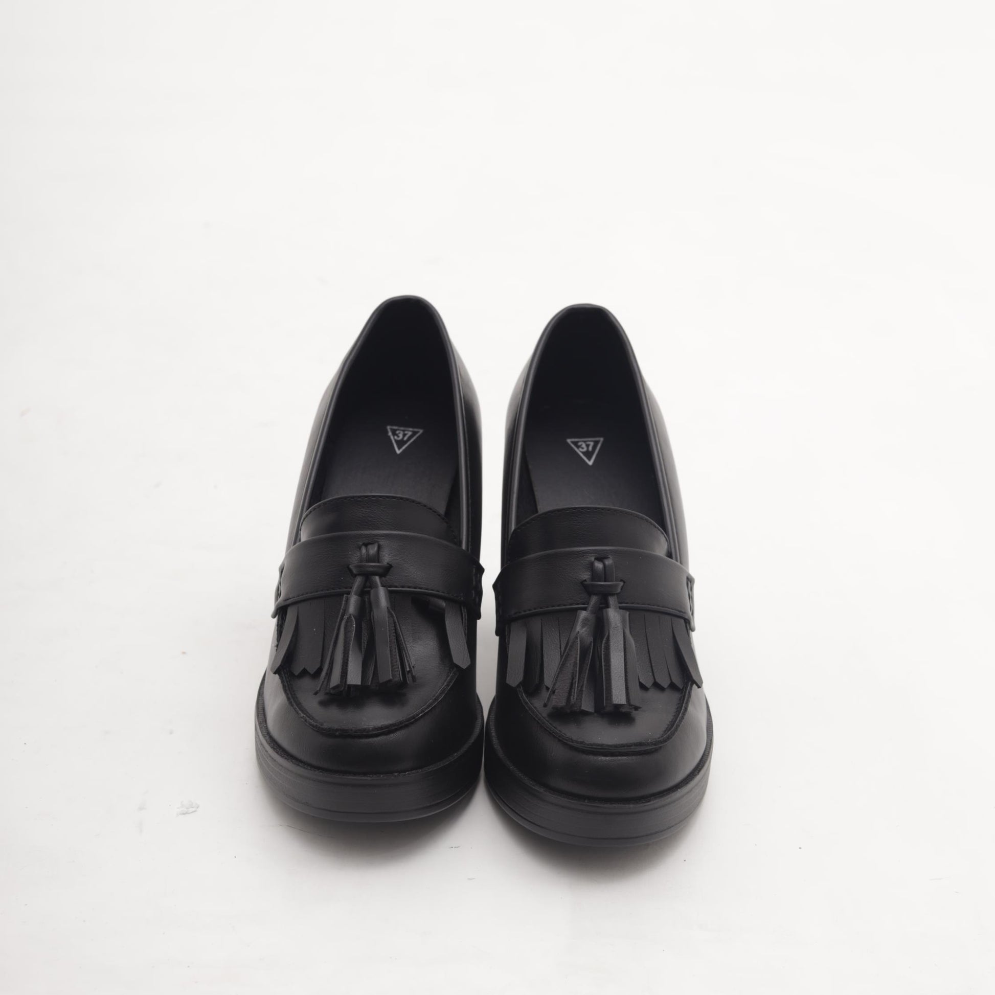 MOCASSINO TACCO NAPPINE NERO 