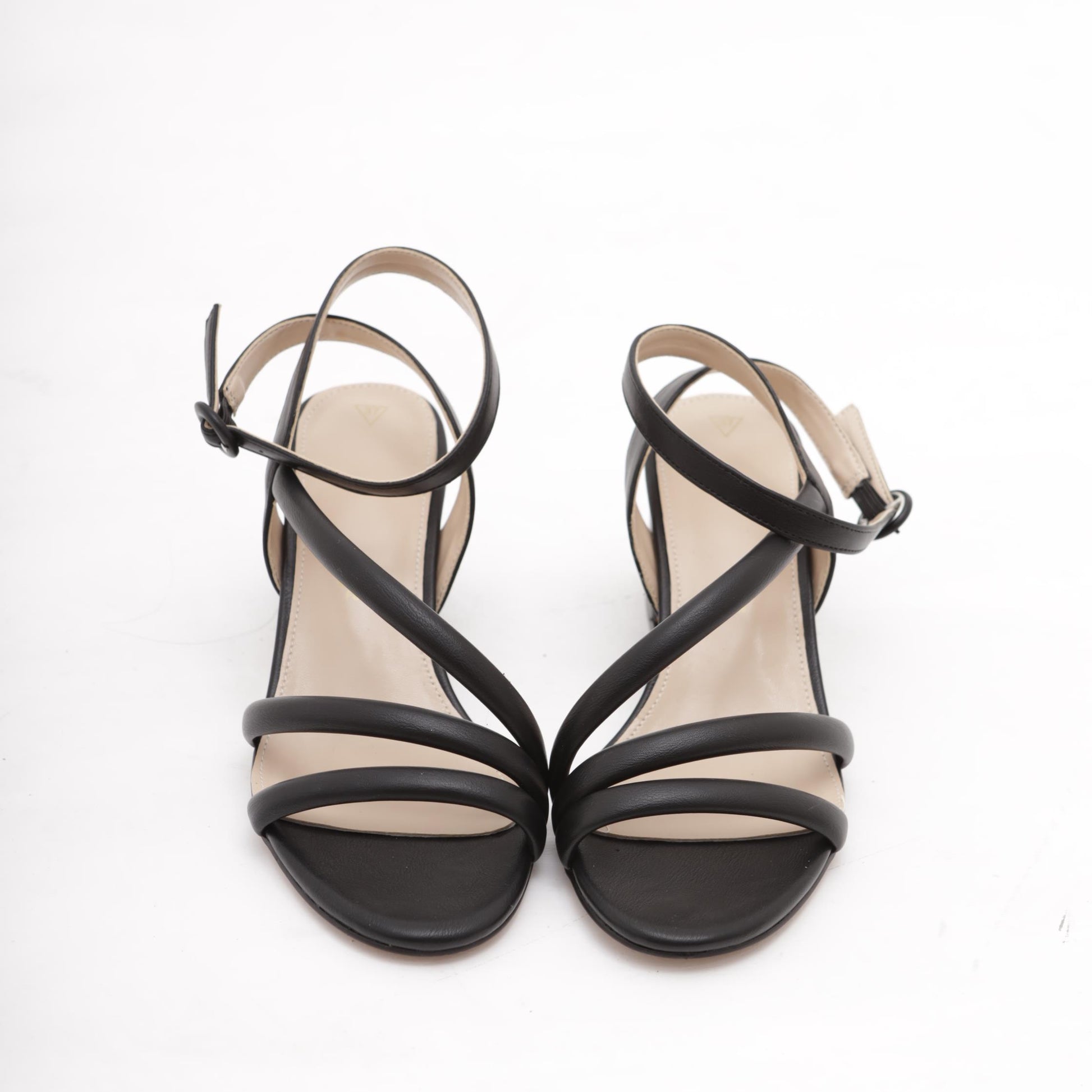 SANDALO TRE FASCE NERO 