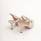 SLINGBACK RETE NUDE 