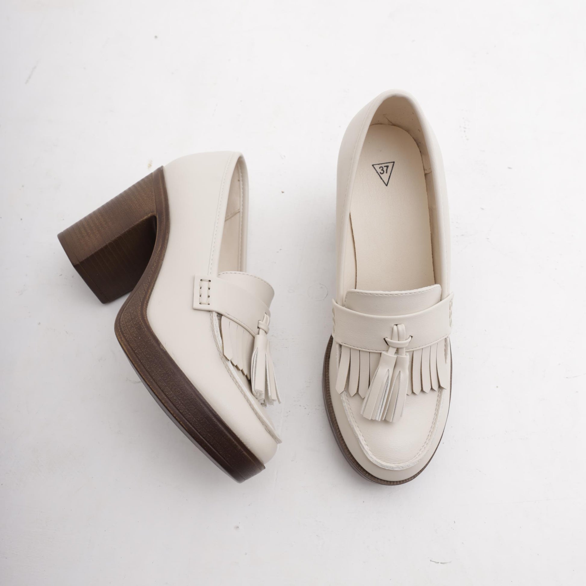 MOCASSINO TACCO NAPPINE PANNA MP354-2PUPANNA CHOCOLA