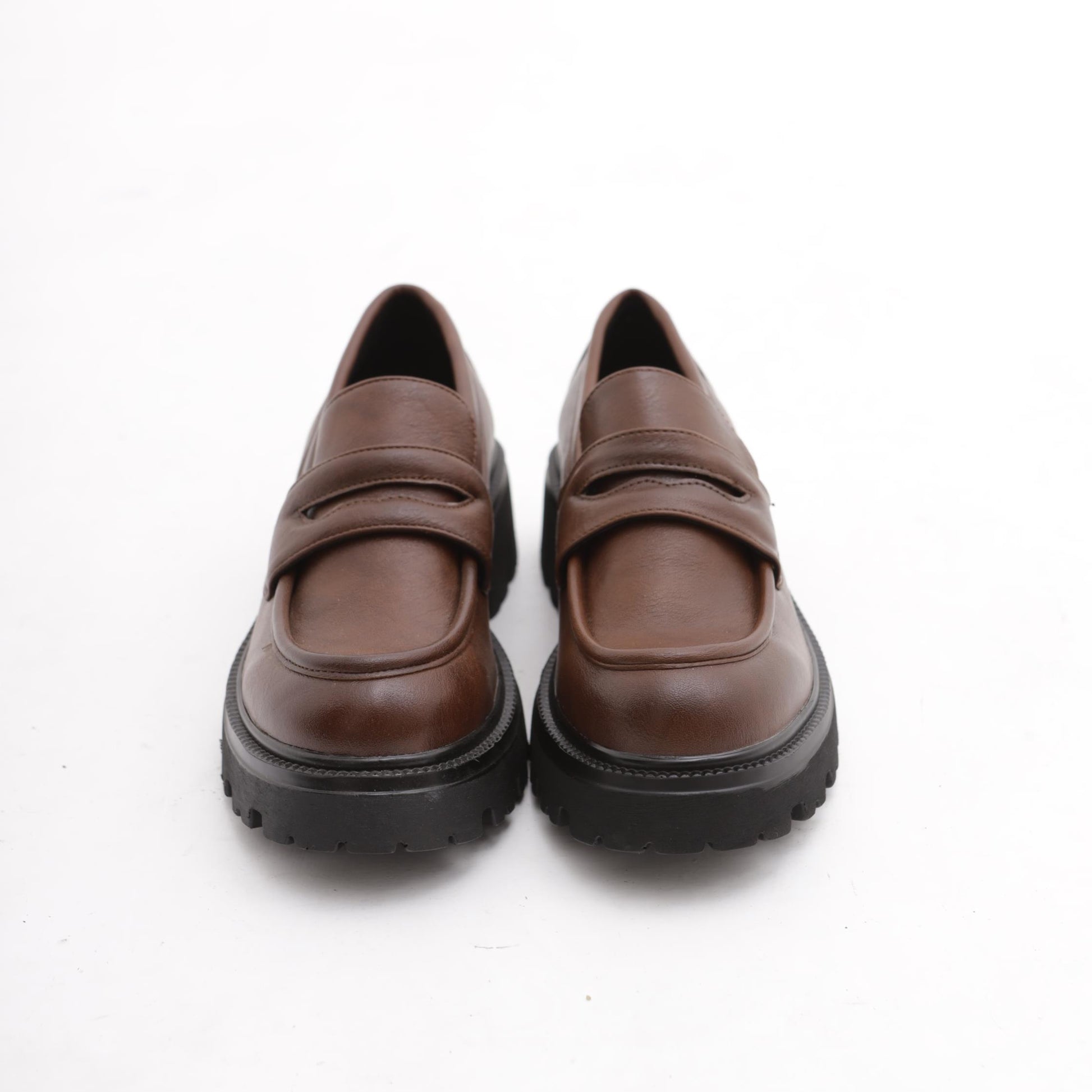 MOCASSINO SUOLA ALTA MARRONE MP621PUMARRONE CHOCOLA