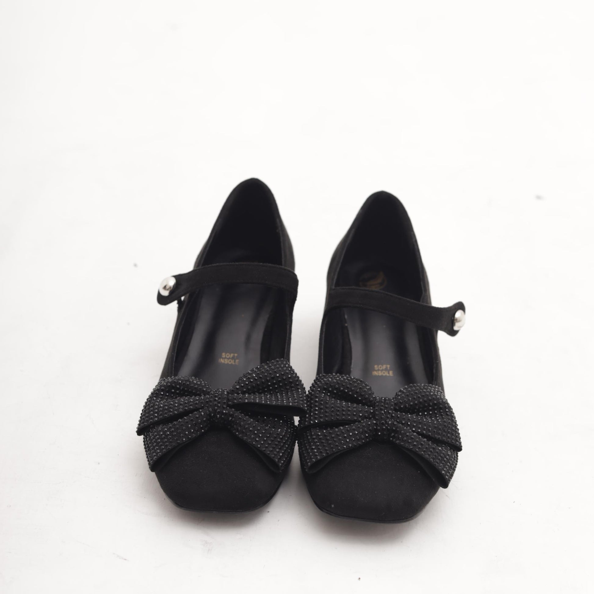 MARY JANE FLAT FIOCCO NERO MP2719-2MFNE CHOCOLA